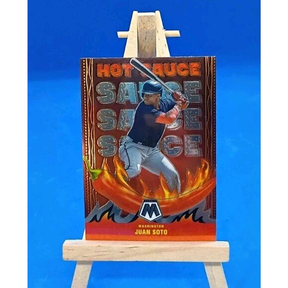2022 Panini Mosaic - Hot Sauce Juan Soto #HS-2 - Picture 4 of 6